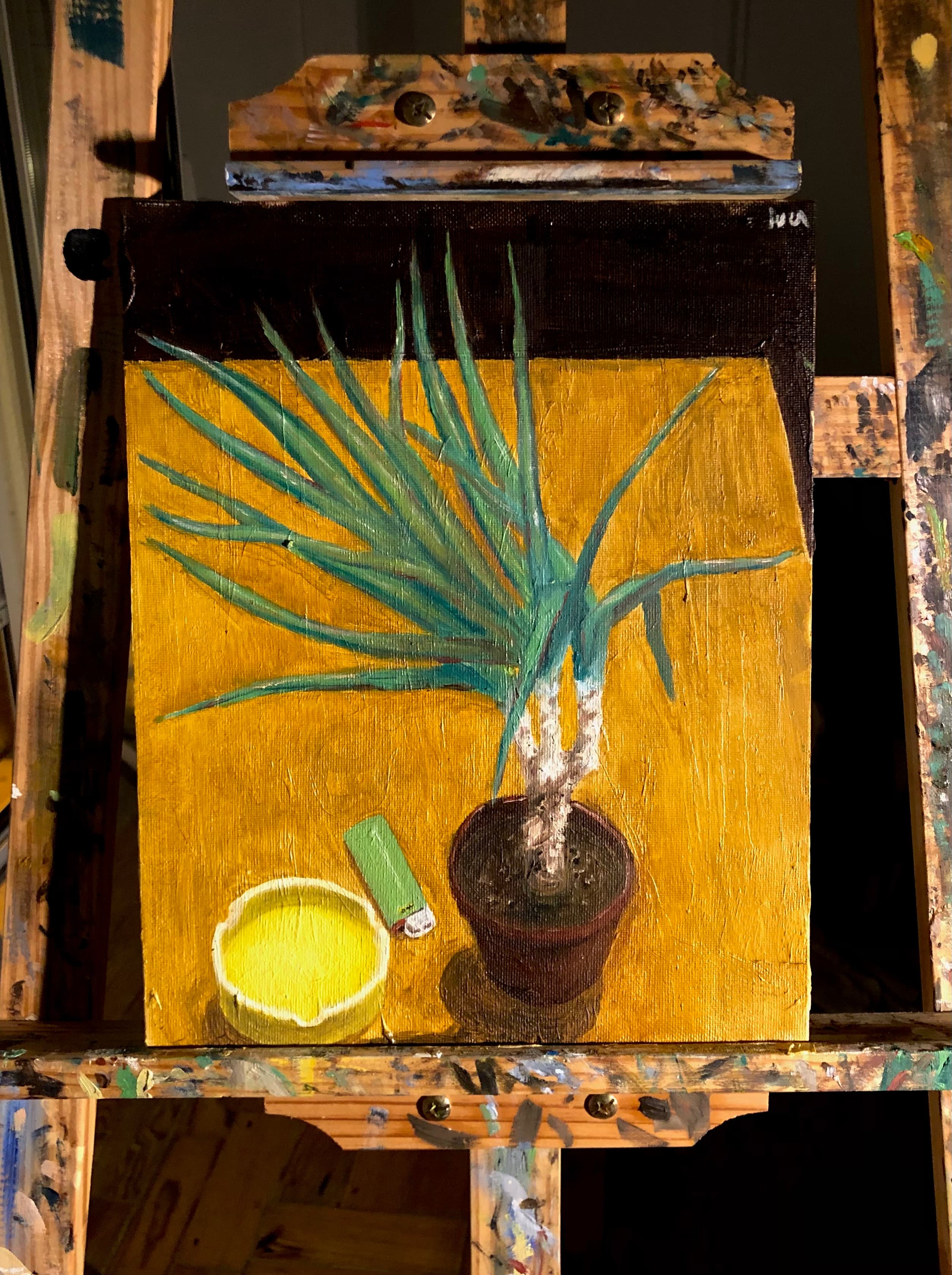 Featured oil painting